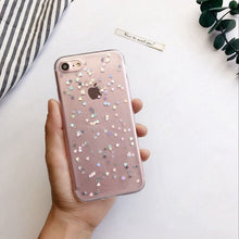 Load image into Gallery viewer, Star Heart Glitter Soft cases