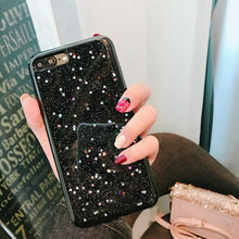 Load image into Gallery viewer, Star Heart Glitter Soft cases