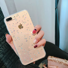 Load image into Gallery viewer, Star Heart Glitter Soft cases