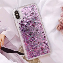 Load image into Gallery viewer, Love Heart Glitter Phone Case