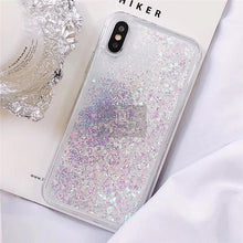 Load image into Gallery viewer, Love Heart Glitter Phone Case