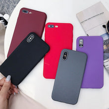 Load image into Gallery viewer, Silicone Matte case