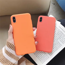 Load image into Gallery viewer, Silicone  Color case